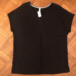 Honeyme Black Tunic Sweater L Large •NWT•